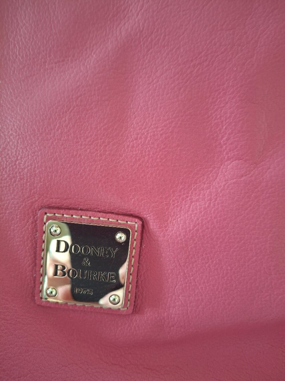 Dooney and Bourke pink slouch bag